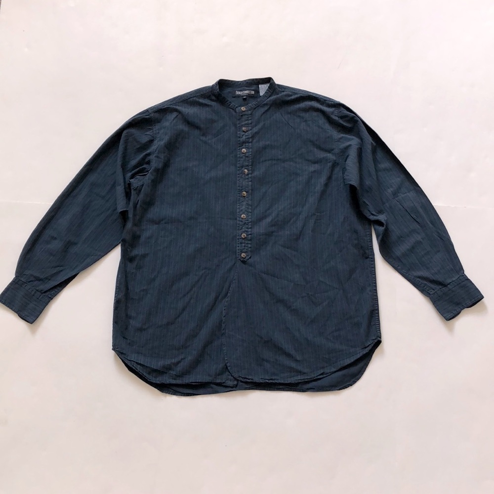 French Connection Navy Casual Button Down Shirt